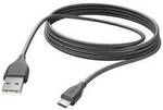hama 00201588 Ladekabel, USB-A - Micro-USB, 3 m, Schwarz