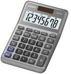 Casio MS-80F Tischrechner Grau Display (Stellen): 8 batteriebetrieben, solarbetrieben