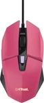 TRUST 25068, Trust GXT109P FELOX Gaming-Maus Kabelgebunden Optisch Pink 6 Tasten 6400