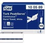 TORK 100589 Papierhandt&uuml;cher (L x B) 22.5 cm x 20.1 cm Wei&szlig; 1 Set