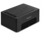 Delock 64187 USB-B, SATA 6 Gb/s, DC-Buchse 3.5 mm Festplatten-Dockingstation mit