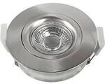 Heitronic 500954 DL6809 LED-Einbauleuchte LED LED fest eingebaut 7 W Nickel