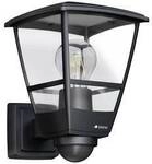 Steinel Au&szlig;enwandleuchte L 10 S schwarz mit Bewegungsmelder f&uuml;r 15 W LED E27