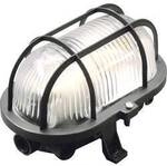 M&uuml;ller-Licht Oval Feuchtraumleuchte E27 60 W Schwarz 20300023