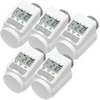 Eqiva 5er-Set Elektronischer Heizk&ouml;rperthermostat Model L mit Boost-Funktion