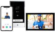 EZVIZ WLAN-Video-T&uuml;rsprechanlage HP7 mit kabelgebundenem Monitor und Smartphone App