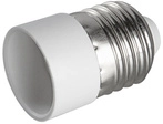 HEITRONIC Lampensockeladapter Kunststoff, E27 auf E14, max. 60W