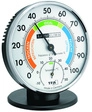 TFA Analoges Thermo-Hygrometer, mit farbigen Komfortzonen, mit Standfu&szlig;