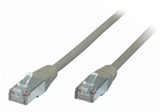S-Conn Patchkabel, Cat. 6, S/FTP, PIMF, halogenfrei, grau, 0,25 m