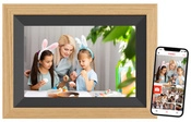 BRAUN digitaler Bilderrahmen, DigiFrame 10B WiFi Buche