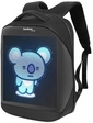 technoline LED-Rucksack mit programmierbarem Display, App, 21,5 Liter,