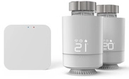 Hama Smart Home Heizungssteuerung-Set (2x Heizk&ouml;rperthermostat, 1x Bridge), WLAN,