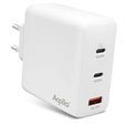 Aqiila Chargebird W4, Ladeadapter, 120W, 2x USB-C 1x USB-A, Wei&szlig;
