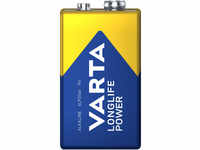 VARTA 9V-Blockbatterie LONGLIFE Power, E-Block, 6LR61