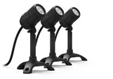 Oase LunAqua Connect S, Set 3, 3x wei&szlig;e Spots, Teichbeleuchtung, IP68