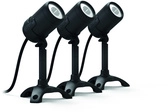 Oase LunAqua Connect Set M, 3 Spots, Teichbeleuchtung, IP68