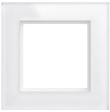 Homematic IP Glasrahmen, 1-fach, wei&szlig;, HmIP-GF1