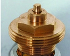 Heizungsventiladapter f&uuml;r Gampper M20 (2) &uuml;ber 10 mm Tiefe (Messing)