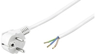 Netzkabel, 3-adrig 2 m, wei&szlig;