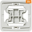 Homematic IP Smart Home Adapter Jung J1, 20er Pack