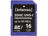 Intenso SDHC-Speicherkarte, UHS-I, 100 MB/s, 16 GB
