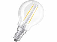 OSRAM 2er-Pack 4-W-LED-Lampe P45, E14, 470 lm, warmweiß, klar