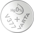 VARTA Silberoxid-Knopfzelle V377/SR66, 1,55 V, 21 mAh