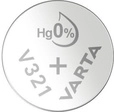 VARTA Silberoxid-Knopfzelle V321/SR65, 1,55 V, 15 mAh