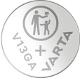 VARTA Alkaline-Knopfzelle V13GA/LR44, 1,5 V