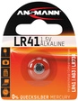 Ansmann Alkaline-Knopfzelle, Typ AG-3, LR41