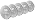GP Lithium CR2032 Knopfzelle, 3V, 5 St&uuml;ck