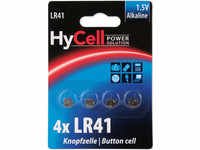 Hycell Alkaline-Knopfzelle LR 41, 1,5 V, 4er-Blister
