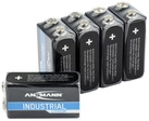 Ansmann Lithium-Batterie 9 V-Block, 5er-Pack