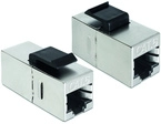 Delock Keystone RJ45-Buchse > RJ45-Buchse-Cat.6 kompakt