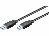 goobay USB 3.0 Kabel, USB-Stecker (Typ A) auf USB-Stecker (Typ A) 1,8 m