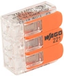 Wago 221-413 COMPACT Verbindungsklemme 3 x 4 mm&sup2;