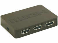 GEMBIRD 3-Port HDMI-Switch DSW-HDMI-34, mit Fernbedienung, bis 4K (2160 p),...