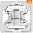 Homematic IP Smart Home Adapter Jung J2, 20er Pack