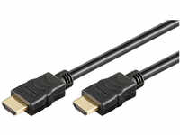 goobay HDMI-Kabel (High Speed mit Ethernet), HDMI-Stecker (Typ A) auf HDMI-Stecker
