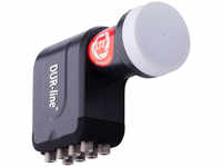 DUR-line Premium-LNB +Ultra Octo, für 8 Teilnehmer, 52-65 dB Grundverstärkung,