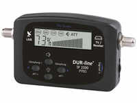 DUR-Line Satfinder SF 2500 Pro, DVB-S/S2, inkl. Sat-Verbindungskabel (21 cm)