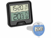 TFA Funk-Poolthermometer MARBELLA, Thermo-/Hygrometer-Basisstation, 868 MHz