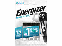 Energizer-Alkaline-Batterien Max Plus Micro (AAA), 4 Stück