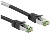 Goobay Patchkabel, CAT 8.1 Rohkabel, mit RJ45-Steckern, 2 GHz Bandbreite,...
