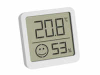TFA Thermo-Hygrometer mit Smiley-Klimakomfortanzeige, Raumtemperatur, Luftfeuchte
