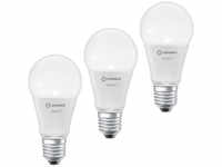 LEDVANCE 3er-Set SMART+ WiFi 9-W-LED-Lampe A60, E27, 806 lm, Tunable White, dimmbar,
