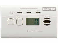 GLORIA Kohlenmonoxid-Warnmelder / CO-Melder K10D, mit Display und 10-Jahres-Batterie