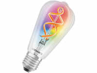 LEDVANCE SMART+ WiFi 4,5-W-LED-Lampe EDISON, E27, 300 lm, RGBW, 2700-6500 K, dimmbar,