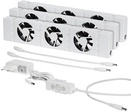SpeedComfort Heizk&ouml;rperventilator Trio-Set, wei&szlig;