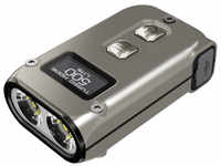 Nitecore LED-Handlampe TINI 2 Titanium, max. 500 lm, 89 m Reichweite, OLED-Display